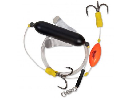 Black Cat Návazec Worm River Rig 2 m 2/0 (Varianta Black Cat Návazec Worm River Rig 2 m 2/0)