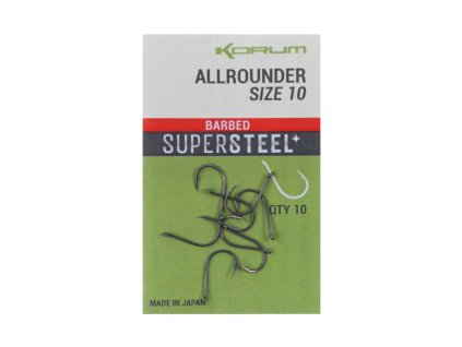 Korum Háčky ALLROUNDER BARBED (Varianta Korum Háčky ALLROUNDER SIZE 4 BARBED)
