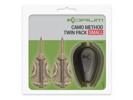 Korum Sada krmítek CAMO METHOD TWIN PACK (Varianta Korum Sada krmítek CAMO METHOD TWIN PACK - SMALL)
