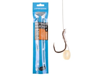 Cresta Hotové návavce Method Rigs Band (Varianta Cresta Hotové návavce Method Rigs Band 0,20 mm 10 cm vel. 16 8 ks)