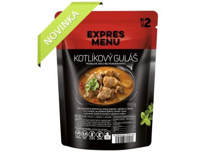 Expres Menu  Kotlíkový guláš - bezlepkové jídlo