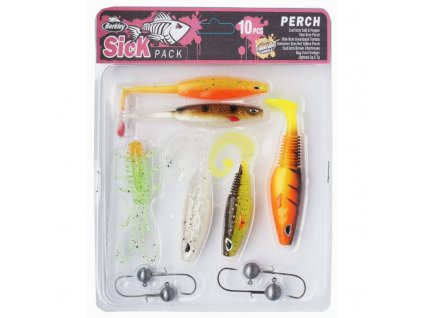 Berkley Gumová nástraha  Hollow Craw 10cm Metalhead 6ks (Varianta Berkley Sada gumových nástrah Sick Pack Perch)