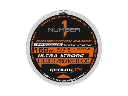Genlog VLASEC NUMBER ONE FEEDER AND METHOD 150 m (Varianta Genlog VLASEC NUMBER ONE FEEDER AND METHOD 0,16 mm 150 m)