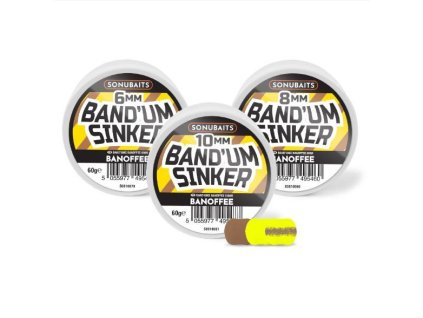 Sonubaits  BAND'UM SINKER (Varianta Sonubaits  BAND'UM SINKER - BANOFFEE 8MM)