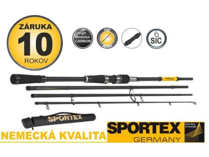 Sportex Rybářský prut Black Pearl GT-3 Travel 5dílů