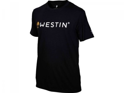 Westin Tričko Original T-Shirt Black (Varianta Westin Rybářský prut W3 StreetStick 2nd 7'1"/213cm MH 5-15g 2sec)