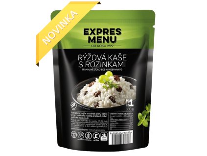 Expres Menu DEZERT - Rýžová kaše s rozinkami