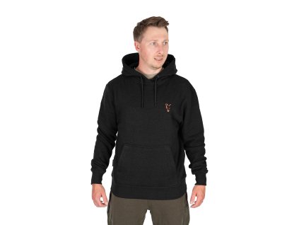Fox International Mikina Collection Hoody Black Orange (Varianta Fox International Mikina Collection Hoody Black Orange vel. S)