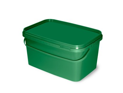 Delphin Hranatý kbelík s víkem