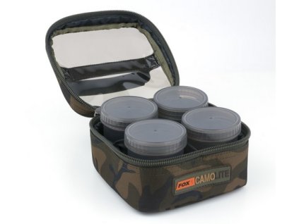 Fox International Taška s dózami Camolite Glug 6 pot case