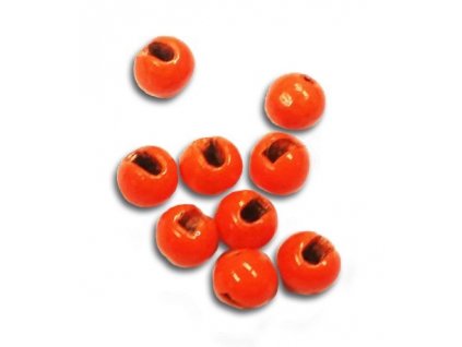Sybai Tungsten beads classic fluo orange - 2mm