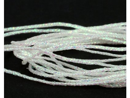 Sybai Pearl solid rib 1mm - Pearl-150cm