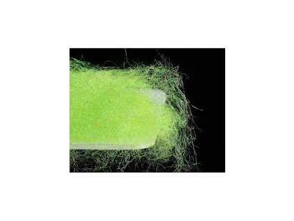 Sybai Fine flash dubbing - chartreuse