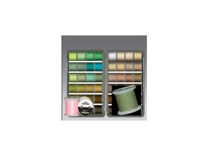 Hends Tělíčková nit body thread 45,5m - Světle - zeleno - šedá