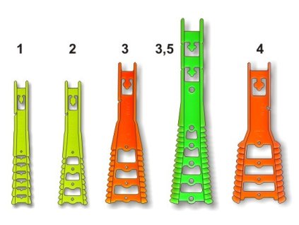 Stonfo Scaletta regolabile  13-21mm - vel.3,5