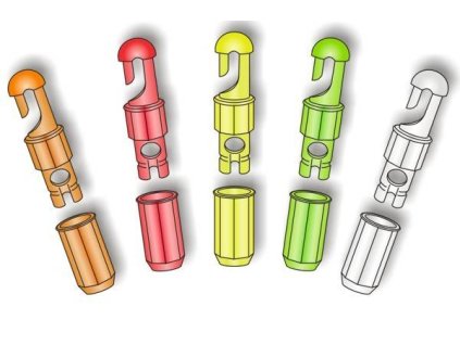 Stonfo Přechodka Apicale super stofo 1ks žlutá