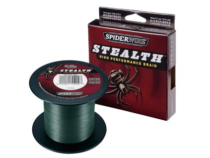 SpiderWire Šňůra Stealth-Braid Green 0,17mm-11,62kg -1m - Nutné dokoupit cívku kód: 12025