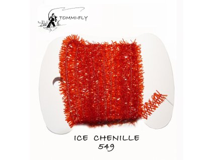 Tommi Fly ICE CHENILLE 7mm - tmavě červená
