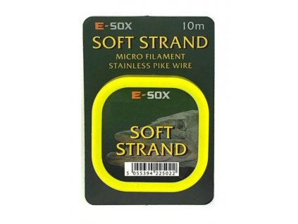 E-SOX Soft strand wire 4,5kg 10m-candátové  lanko