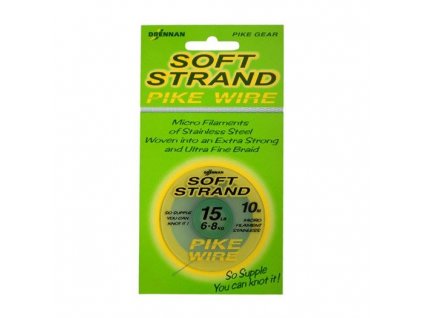 Drennan  soft strand wire 9,1kg 10m-candátové lanko