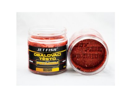Jet Fish Premium Obalovací Těsto 250g - CHILLI / ČESNEK