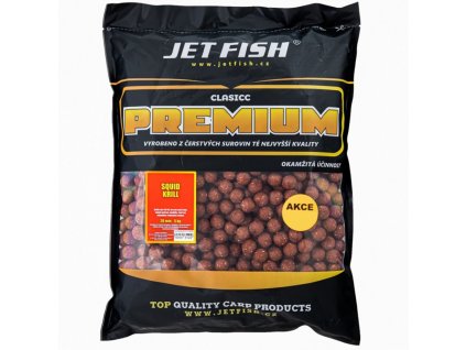 Jet Fish Premium Clasicc Boilie 5kg 20mm SQUID / KRILL