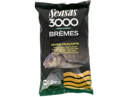 Sensas Krmení 3000 Bremes Jaune Tracante (žlutý cejn) 1Kg