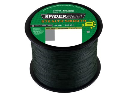 Spiderwire Pletená šňůra Stealth Smooth x8 0.15 mm 16,5 kg 1 m Green - Nutné dokoupit cívku kód: 12025