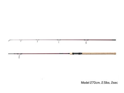 Delphin Rybářský prut ETNA E3 cork 2 díl 2,7m 2,5lb
