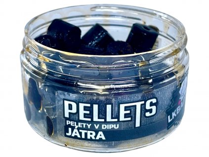 LK Baits Pelety v dipu Játra 17mm 60g