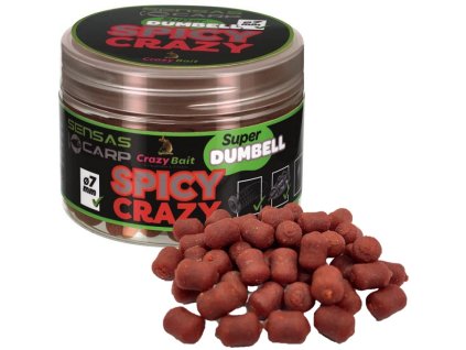 Sensas Dumbell Spicy Crazy (koření) 7mm 80g
