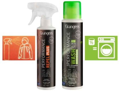 Grangers  prací WASH 300ml+impregnační REPEL sprej 275ml