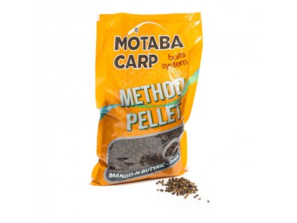 Motaba carp METHOD PELLET 3 mm 0,8 kg Mango - NBA