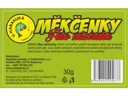 U Habakuka Měkčené extrudy žluté - Vanilka
