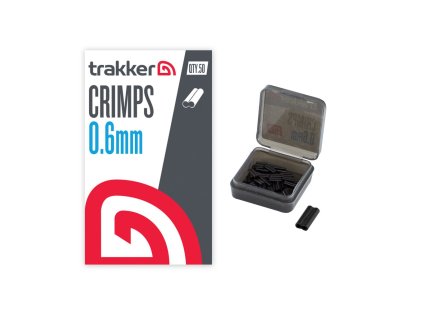 Trakker Products  Náhradní svorky Crimps 0,6mm