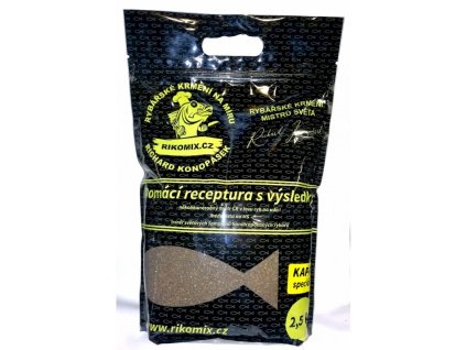Konopásek Krmná směs Rikomix Kapr speciál černý 2,5 kg