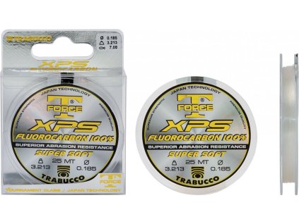 Trabucco Vlasec T-FORCE XPS FLUOROCARBON 25 m 0,18 mm 3,21 kg