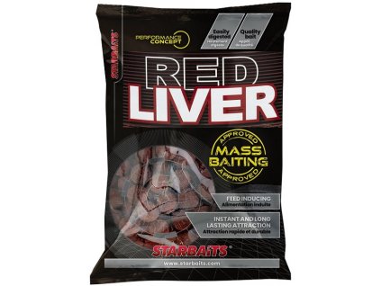 STARBAITS Mass Baiting Boilies Red Liver 3kg 20mm
