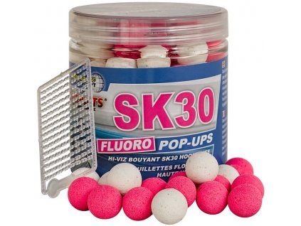 STARBAITS Plovoucí boilies Fluoro POP UP Bright SK30 50g 14mm