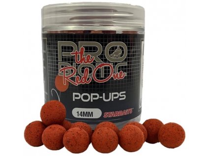 STARBAITS Plovoucí boilies POP UP Pro Red One 50g 12mm
