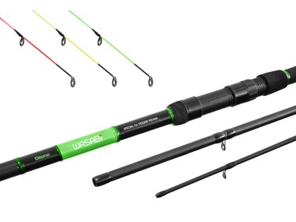 Delphin Rybářský prut WASABI Feeder / 3 díly