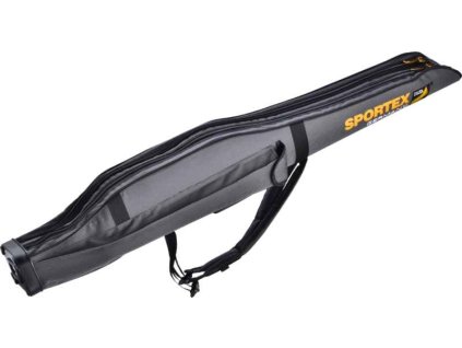 Sportex Dvoukomorové pouzdro 125cm šedé