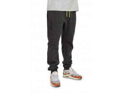 Fox Matrix Tepláky Joggers Grey/Lime (Black Edition) vel. M