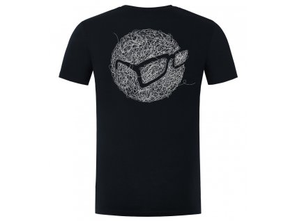 Korda Tričko Birdsnest Tee Dark Black vel. XL