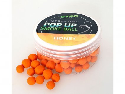 Stég Pop UP Smoke Ball 8 - 10 mm 20 g Honey