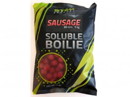 Stég Soluble Boilie 20 mm 1 kg Sausage