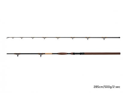 Delphin Rybářský prut  SymbolCAT Bronze - 285cm/500g/2 díly