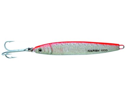 ICE fish Pilker 3D - 70g - C - červený
