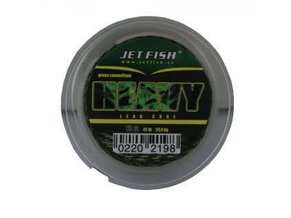 Jet Fish Šňůra Heavy green camouflage 10m 45lb