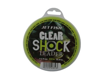 Jet Fish Šokový vlasec Clear Shock Leader 0,70mm 100m